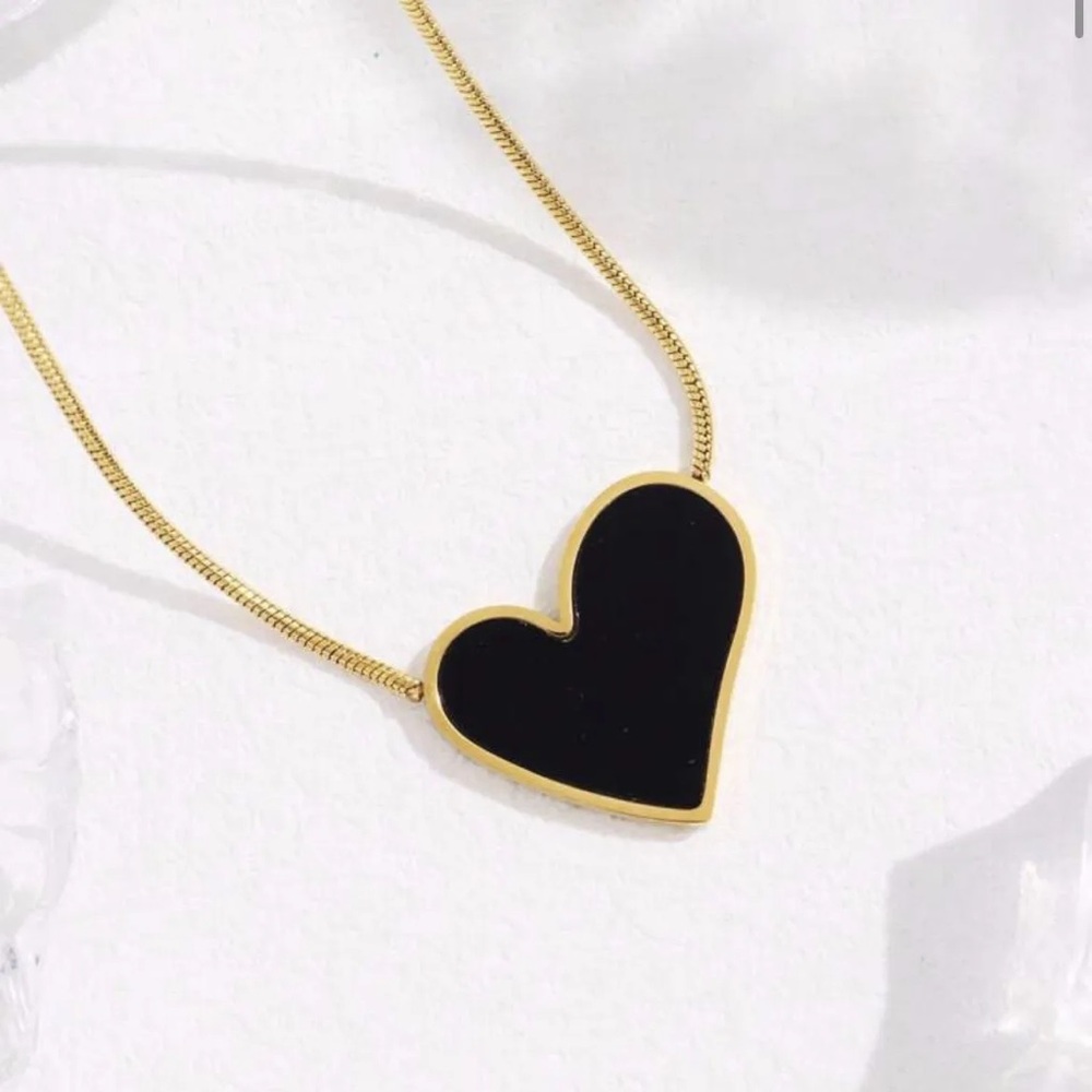 Modern Heart Necklace